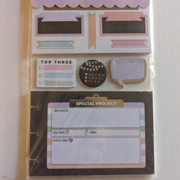 NWT Back to School Teacher 483 pcs Happy Planner Sticker Multi Pack Stickers NEW - Picture 2 of 6